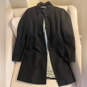 Black J. Crew Pea Coat